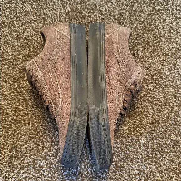 VANS Old Skool Suede Mix Teak Brown Man US 6.5 / Woman US 8 - Picture 2 of 7